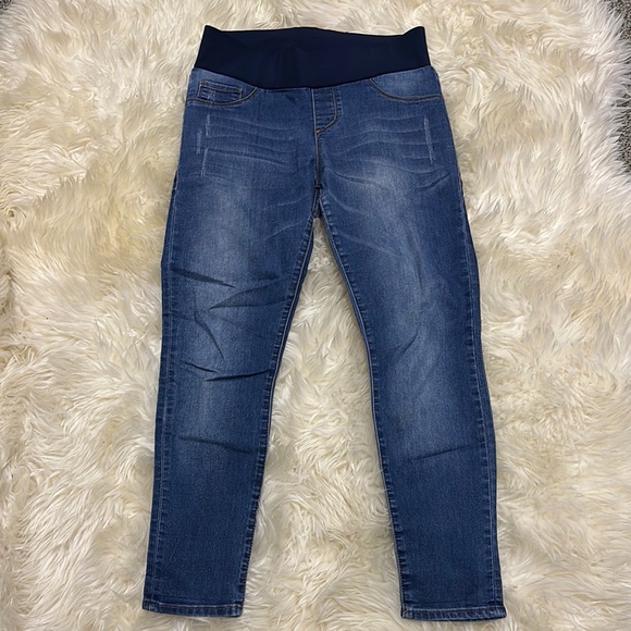 Women's Blue SONG Maternity Jeans. Size Small - Picture 1 of 5